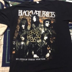 Black vein brides tee shirt